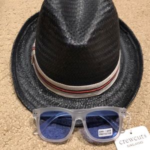 Hat w sunglasses NWT